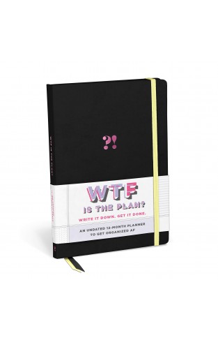 Knock Knock WTF Large Hardcover Planner