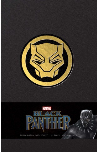 Marvel's Black Panther Hardcover Ruled Journal