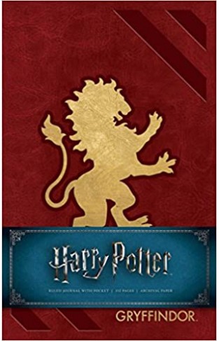 Harry Potter: Gryffindor Hardcover Ruled Journal