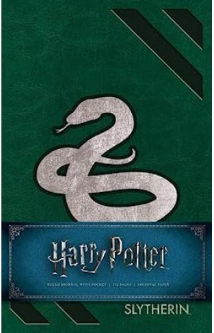 Harry Potter: Slytherin Hardcover Ruled Journal