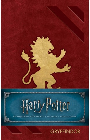 Harry Potter: Gryffindor Ruled Pocket Journal
