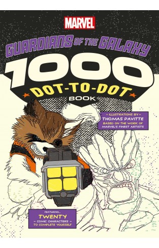 Marvel: Guardians of the Galaxy 1000 Dot-to-Dot Book