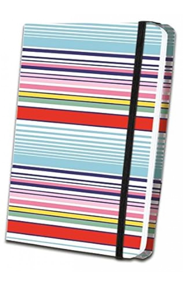 Thin Striped Fabric Journal
