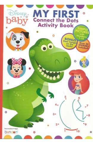 Disney Baby My First Connect the Dots Activity Book