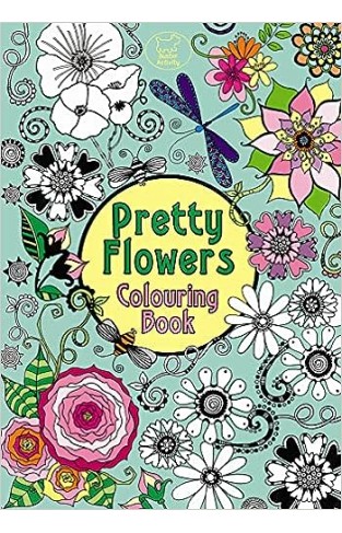 Pretty Flowers Colouring Book (Adult Coloring Book)