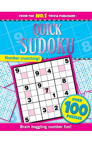 Quick Sudoku: Brain Boggling Number Fun!