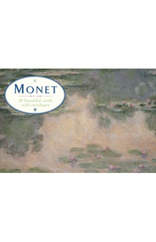 Card Box of 20 Notecards and Envelopes: Monet