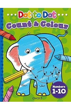 Dot to Dot Count and Colour - Count to 10