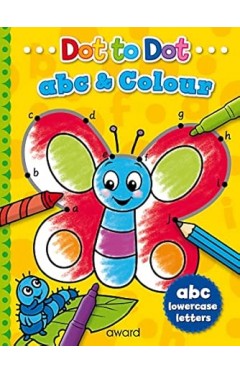 Dot to Dot Abc and Colour - Lowercase Letters