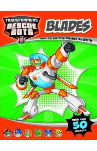 Rescue Bots Blades Press Out and Play