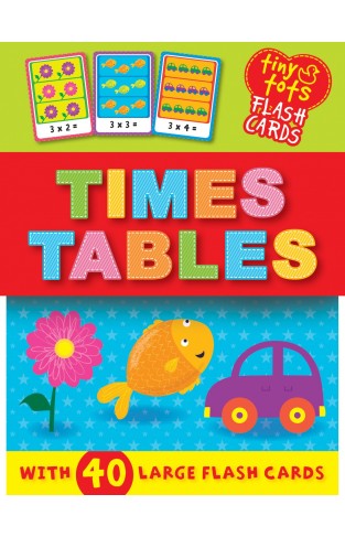 Tiny Tots Flash Cards: Times Tables