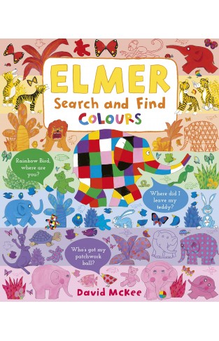 Elmer Search and Find Colours