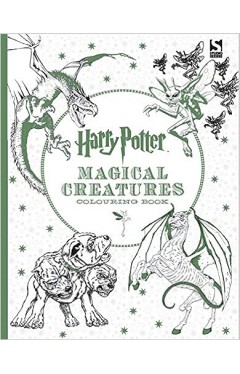 Harry Potter Magical Creatures Colouring Book (Adult Coloring)