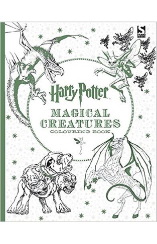 Harry Potter Magical Creatures Colouring Book (Adult Coloring)