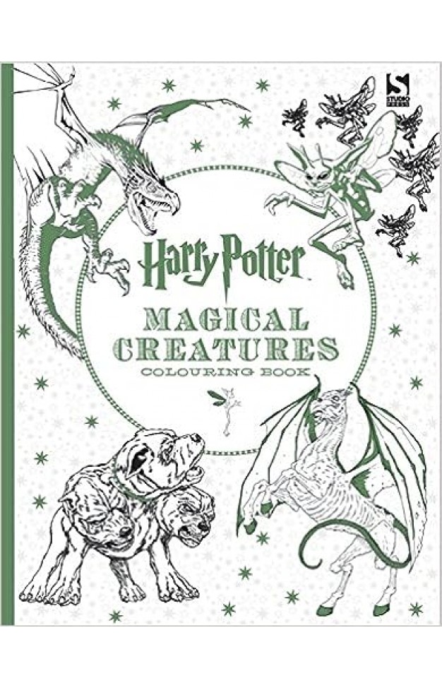 Harry Potter Magical Creatures Colouring Book (Adult Coloring)