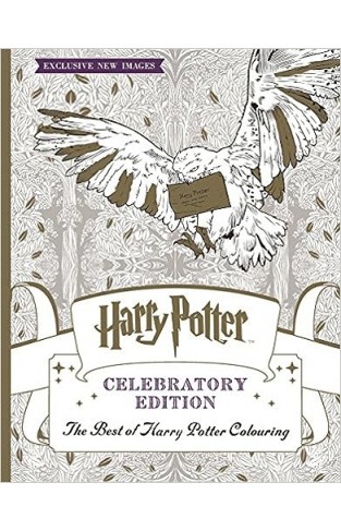 Harry Potter Colouring Book Celebratory Edition: The Best of Harry Potter colouring - an official colouring book (Adult Coloring)