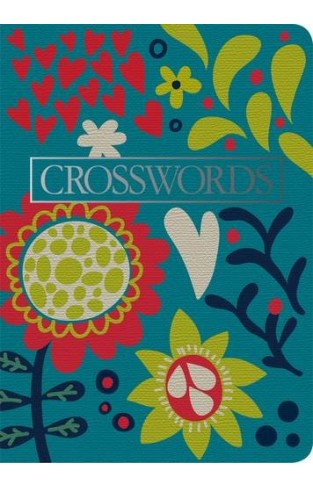 Floral Notebook Crosswords Book The Cheap Fast Free Post