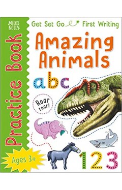 First Writing Amazing Animals - Practice Book