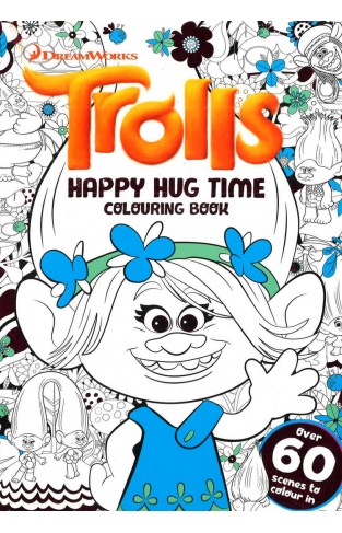 Trolls Happy Hug Time Colouring Book