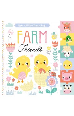 Farm Friends - Children's Make &amp; Play Jigsaw Book