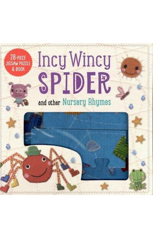 Incy Wincy Spider Jigsaw Puzzle & Book - (HB)