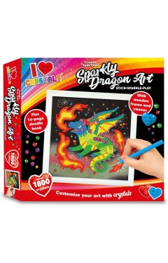 Love Crystals Create Your Own Sparkly Dragon Art