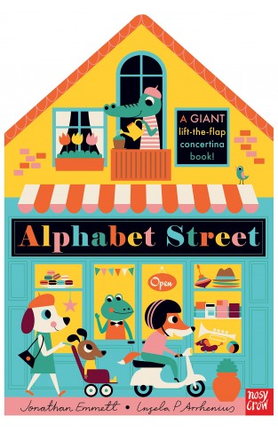 Alphabet Street: A Giant Lift-the-Flap Concertina Book!