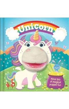 Unicorn (Hand Puppet Fun) (Colouring and Sticker Fun)