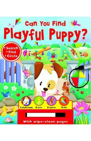 Can You Find? - Playful Puppy (Search & Seek Wipe Clean)