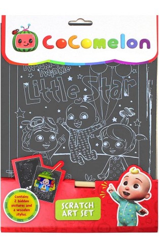 Alligator Products Cocomelon Scratch Art Set