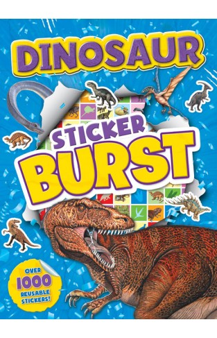 Dinosaur Sticker Burst Book