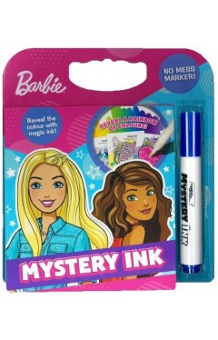 Barbie Mystery Ink Magic Rainbow Painting Pen with Activity &amp; Puzzle Book