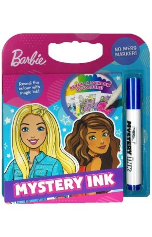 Barbie Mystery Ink Magic Rainbow Painting Pen with Activity & Puzzle Book