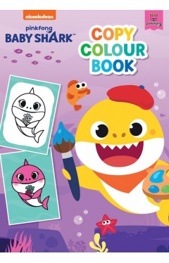 BABY SHARK COPY COLOUR BOOK