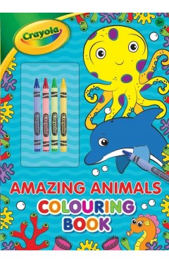 Crayola Amazing Animals Colouring Book