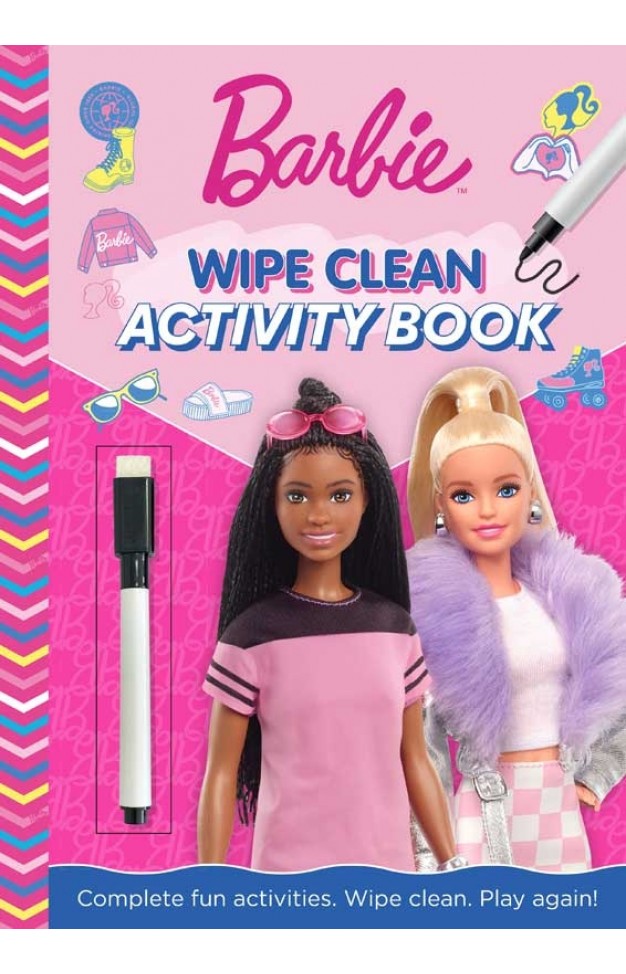BARBIE WIPE CLEAN BOOK