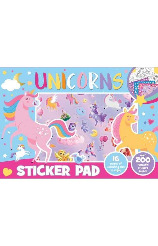 UNICORNS STICKER PAD