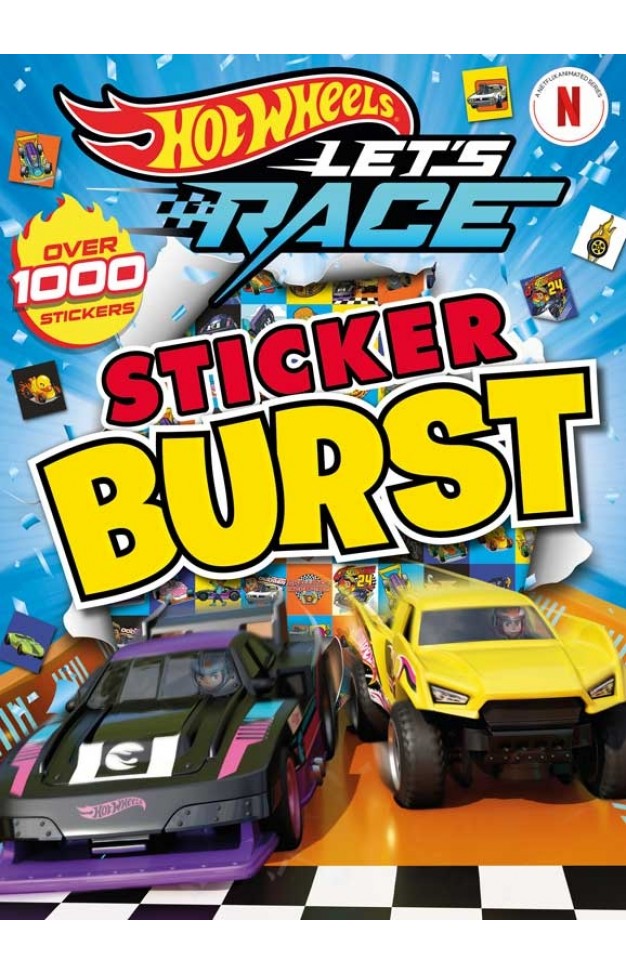 HOT WHEELS STICKER BURST