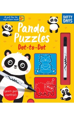 Panda Puzzles Dot-to-Dot