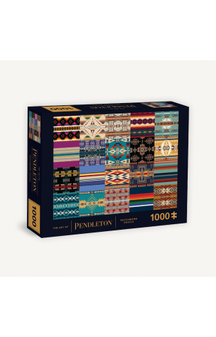 The Art of Pendleton Patchwork 1000-Piece Puzzle