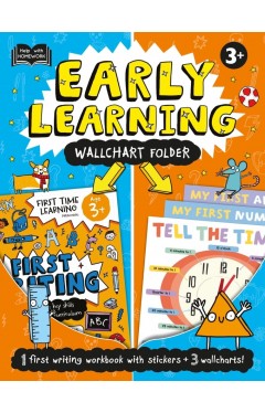 Help With Homework: 3+ Early Learning Wallchart Folder Paperback – May 21, 2021