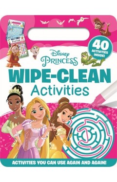 Disney Princess Wipe Clean Activities