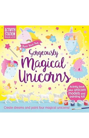 Paint Your Own Gorgeous Unicorns