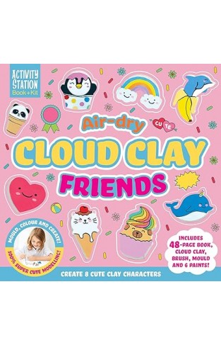 Air-Dry Cloud Clay Friends (Activity Station Gift Boxes)