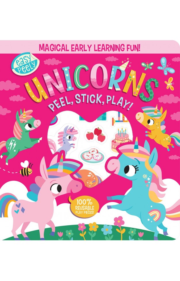 Easy Peely Unicorns - Peel, Stick, Play!
