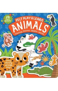 Felt Play &amp; Learn Animals