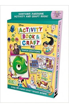 Disney: Activity Book &amp; Craft Kit Paper Creations