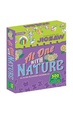 At One With Nature ALL IN One Releaxation Colouring Kit