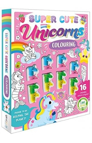 Super Cute Unicorns Colouring