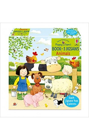 Poppy and Sam's Book and 3 Jigsaws: Animals: Poppy and Sam Animals (Farmyard Tales Poppy and Sam)